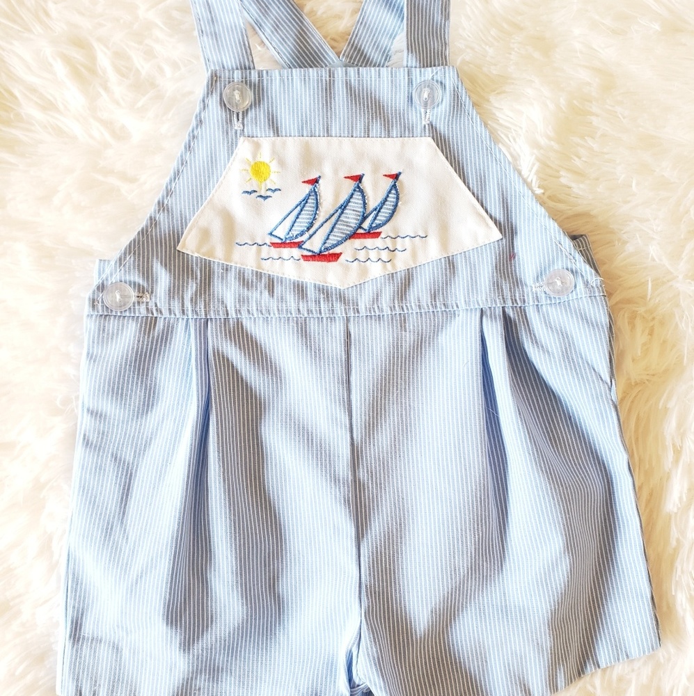 EUC Nautical short overalls